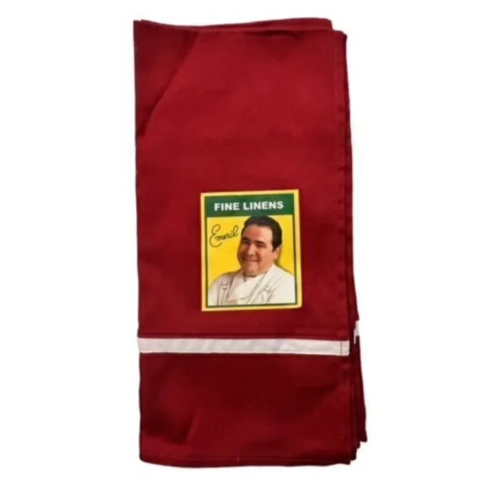 Emeril Fine Linens Cotton Napkins Set of 4, Very Berry Fine‎ Dining, Christmas